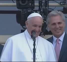 Descripci�n: papa politicos